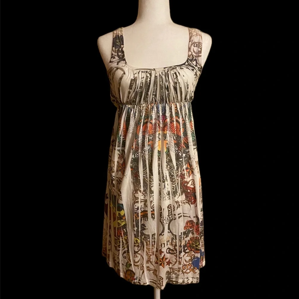 Press Apparel Flowing Glittery Dress - Picture 2 of 7